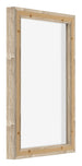 Lyon MDF Canvas Floater Frame 2 3 Sonoma Oak Back Oblique | Yourdecoration.co.uk