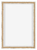 Lyon MDF Canvas Floater Frame 5 7 White Vintage Back | Yourdecoration.co.uk