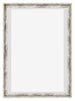 Lyon MDF Canvas Floater Frame 5 7 White Vintage Front | Yourdecoration.co.uk