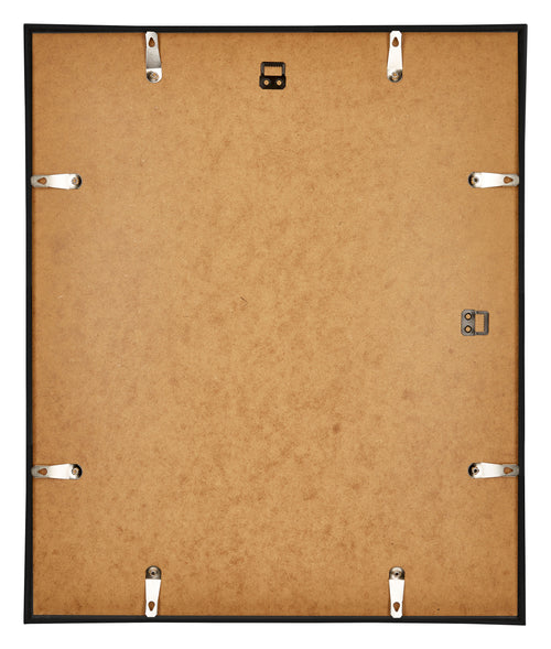 Annecy Plastic Photo Frame 20x25cm Black Matt Back | Yourdecoration.co.uk