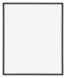 Annecy Plastic Photo Frame 20x25cm Black Matt Front | Yourdecoration.co.uk