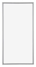 Annecy Plastic Photo Frame 40x70cm Silver Front | Yourdecoration.co.uk