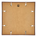 Annecy Plastic Photo Frame 45x45cm Brown Back | Yourdecoration.co.uk