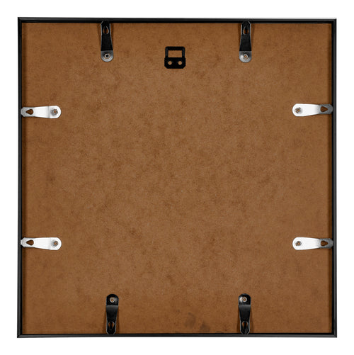 Austin Aluminium Photo Frame 20x20cm Black High Gloss Back | Yourdecoration.co.uk