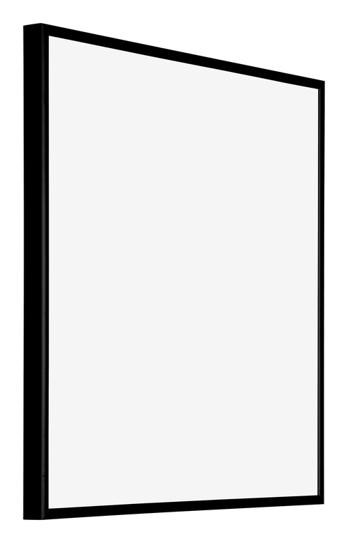 Austin Aluminium Photo Frame 20x20cm Black High Gloss Front Oblique | Yourdecoration.co.uk