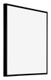 Austin Aluminium Photo Frame 20x20cm Black High Gloss Front Oblique | Yourdecoration.co.uk