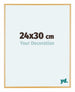 Austin Aluminium Photo Frame 24x30cm Gold Vintage Front Size | Yourdecoration.co.uk
