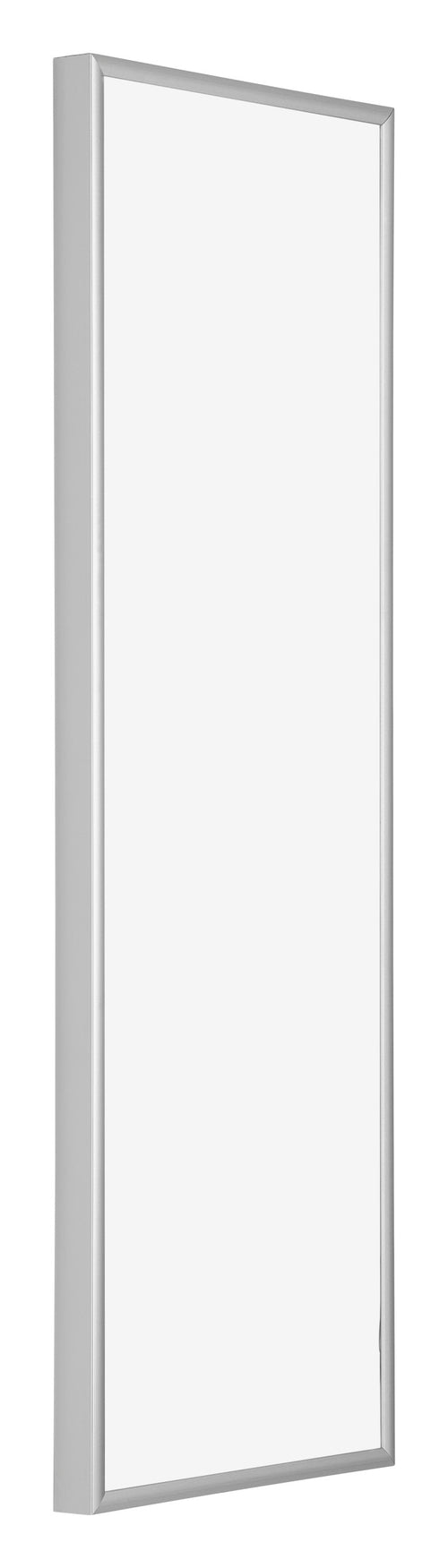 Austin Aluminium Photo Frame 25x75cm Silver Matte Front Oblique | Yourdecoration.co.uk