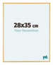 Austin Aluminium Photo Frame 28x35cm Gold Vintage Front Size | Yourdecoration.co.uk