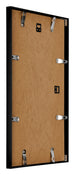 Austin Aluminium Photo Frame 33x48cm Black High Gloss Back Oblique | Yourdecoration.co.uk