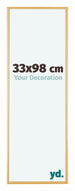 Austin Aluminium Photo Frame 33x98cm Gold Vintage Front Size | Yourdecoration.co.uk