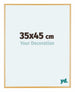 Austin Aluminium Photo Frame 35x45cm Gold Vintage Front Size | Yourdecoration.co.uk