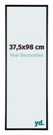 Austin Aluminium Photo Frame 37 5x98cm Black High Gloss Front Size | Yourdecoration.co.uk
