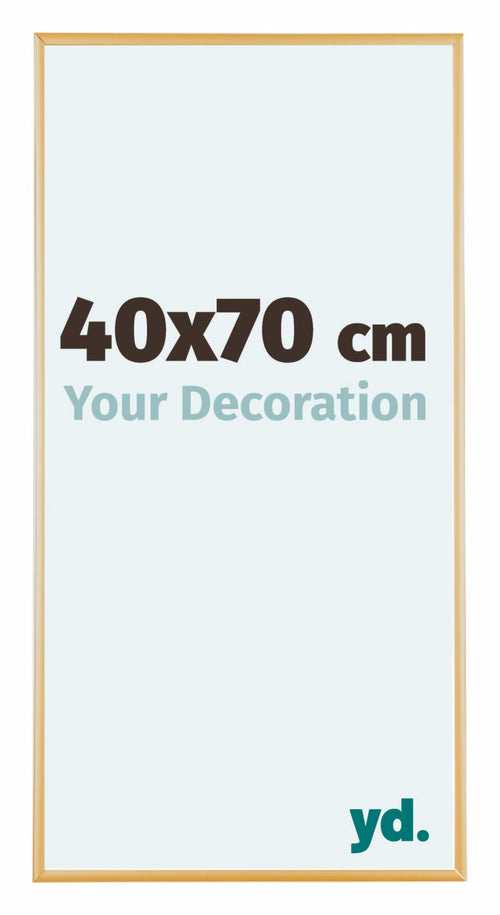 Austin Aluminium Photo Frame 40x70cm Gold Vintage Front Size | Yourdecoration.co.uk
