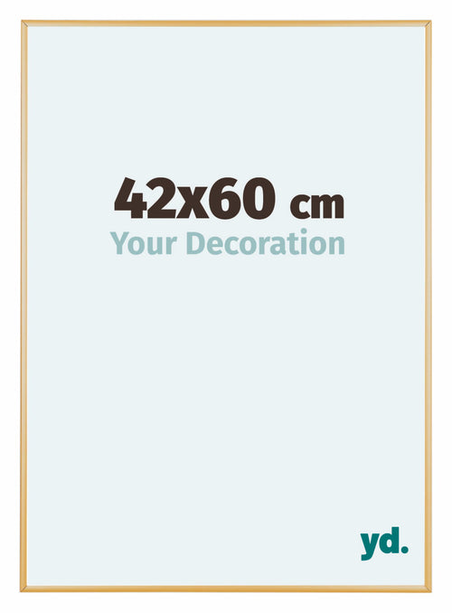 Austin Aluminium Photo Frame 42x60cm Gold Vintage Front Size | Yourdecoration.co.uk