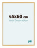 Austin Aluminium Photo Frame 45x60cm Gold Vintage Front Size | Yourdecoration.co.uk
