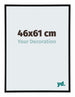Austin Aluminium Photo Frame 46x61cm Black Matte Front Size | Yourdecoration.co.uk
