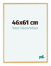 Austin Aluminium Photo Frame 46x61cm Gold Vintage Front Size | Yourdecoration.co.uk