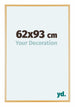 Austin Aluminium Photo Frame 62x93cm Gold Vintage Front Size | Yourdecoration.co.uk