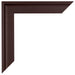 Birmingham Wooden Photo Frame 20x28cm Brown Detail Corner | Yourdecoration.co.uk
