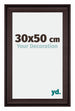 Birmingham Wooden Photo Frame 30x50cm Brown Front Size | Yourdecoration.co.uk