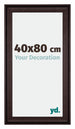 Birmingham Wooden Photo Frame 40x80cm Brown Front Size | Yourdecoration.co.uk