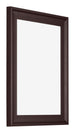 Birmingham Wooden Photo Frame 46x61cm Brown Front Oblique | Yourdecoration.co.uk