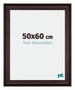 Birmingham Wooden Photo Frame 50x60cm Brown Front Size | Yourdecoration.co.uk