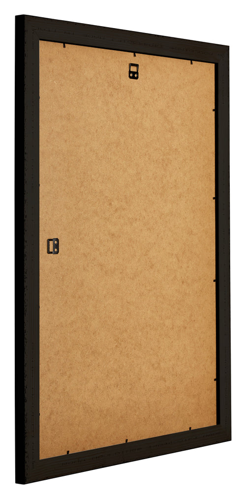 Birmingham Wooden Photo Frame 68x98cm Black Silver Polished Back Oblique | Yourdecoration.co.uk