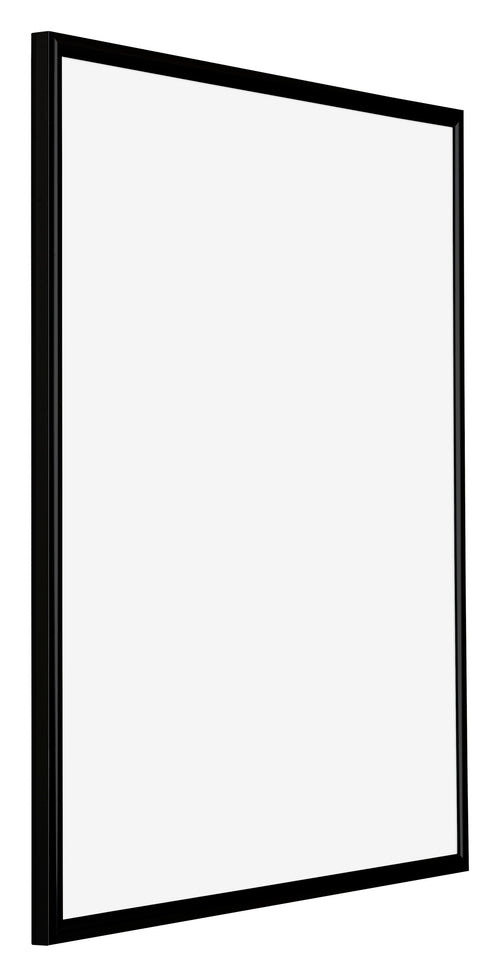 Bordeaux Plastic Photo Frame 20x25cm Black Matt Front Oblique | Yourdecoration.co.uk