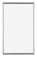 Bordeaux Plastic Photo Frame 30x50cm Silver Front | Yourdecoration.co.uk