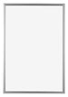 Bordeaux Plastic Photo Frame 40x60cm Silver Front | Yourdecoration.co.uk