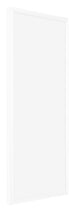 Bordeaux Plastic Photo Frame 40x70cm White High Gloss Front Oblique | Yourdecoration.co.uk