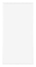Bordeaux Plastic Photo Frame 40x70cm White High Gloss Front | Yourdecoration.co.uk