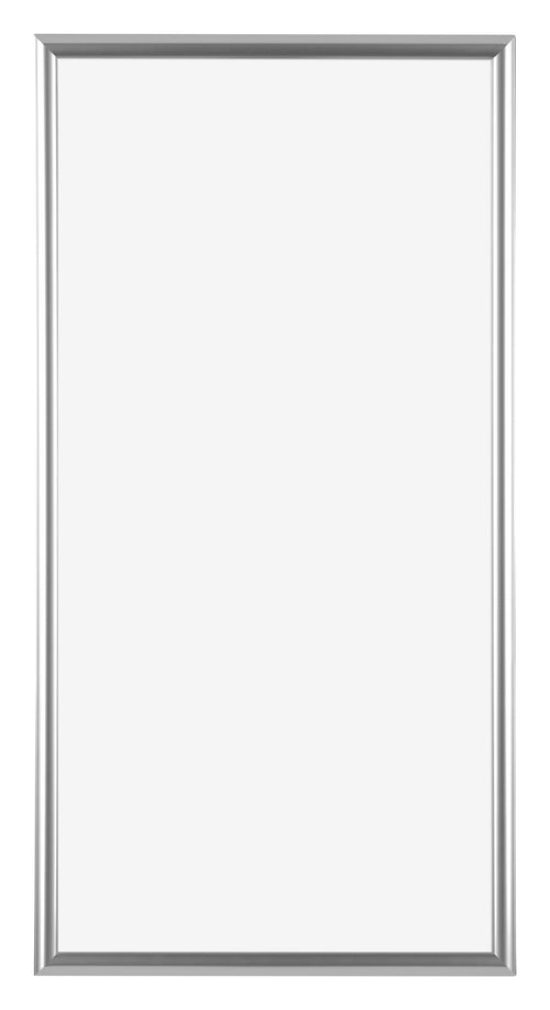 Bordeaux Plastic Photo Frame 50x100cm Silver Front | Yourdecoration.co.uk