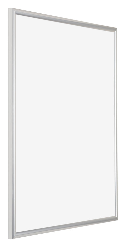 Bordeaux Plastic Photo Frame 60x70cm Silver Front Oblique | Yourdecoration.co.uk