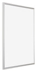 Bordeaux Plastic Photo Frame 60x70cm Silver Front Oblique | Yourdecoration.co.uk
