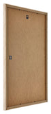 Catania MDF Photo Frame 21x29 7cm A4 Oak Back Oblique | Yourdecoration.co.uk