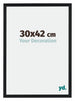 Catania MDF Photo Frame 30x42cm Black Size | Yourdecoration.co.uk