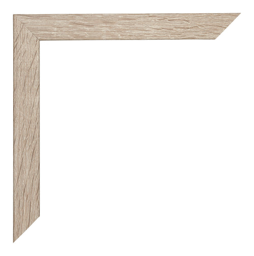 Catania MDF Photo Frame 45x60cm Oak Detail Corner | Yourdecoration.co.uk
