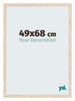 Catania MDF Photo Frame 49x68cm Oak Front Size | Yourdecoration.co.uk
