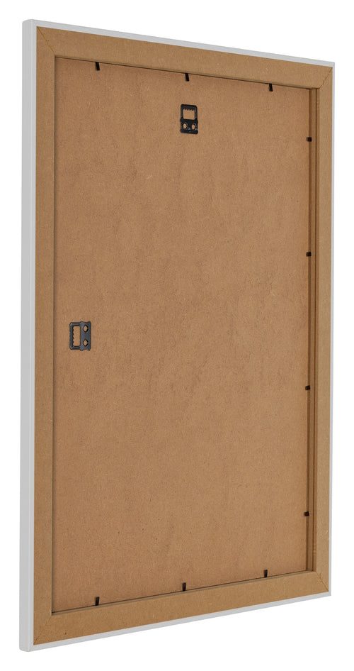 Como MDF Photo Frame 20x25cm White High Gloss Back Oblique | Yourdecoration.co.uk