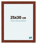 Como MDF Photo Frame 25x30cm Cherry Front Size | Yourdecoration.co.uk