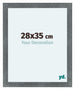 Como MDF Photo Frame 28x35cm Iron Swept Front Size | Yourdecoration.co.uk