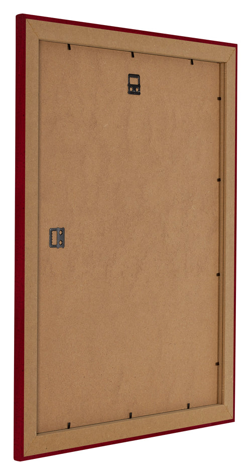Como MDF Photo Frame 28x35cm Wine Red Swept Back Oblique | Yourdecoration.co.uk