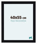 Como MDF Photo Frame 40x55cm Black High Gloss Front Size | Yourdecoration.co.uk