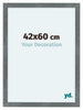 Como MDF Photo Frame 42x60cm Iron Swept Front Size | Yourdecoration.co.uk