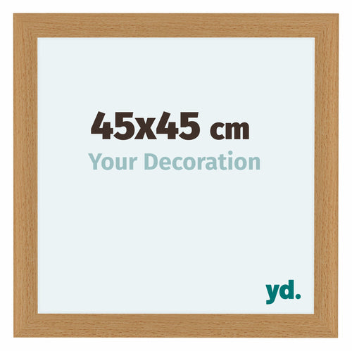 Como MDF Photo Frame 45x45cm Beech Front Size | Yourdecoration.co.uk