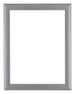 Como MDF Photo Frame 46x61cm Silver Matte Front | Yourdecoration.co.uk
