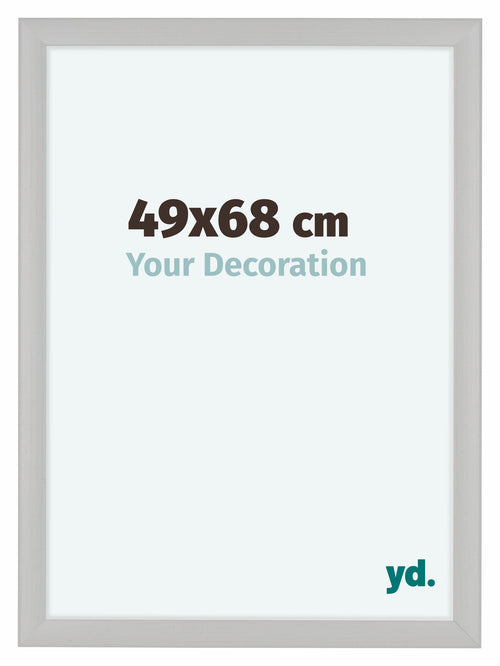 Como MDF Photo Frame 49x68cm White Woodgrain Front Size | Yourdecoration.co.uk
